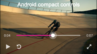 Android compact controls